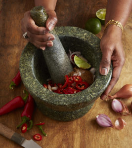 Cooking Class Promo Image - Crushing Spices
