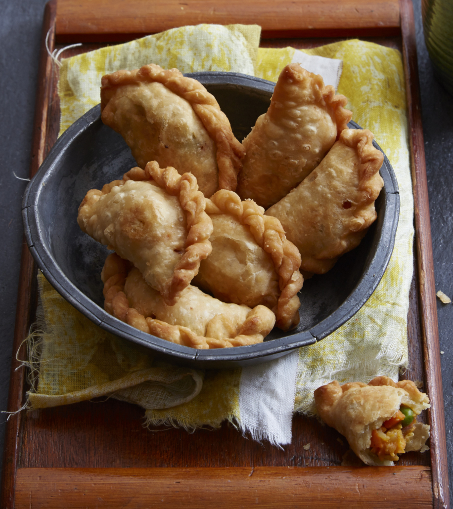 Chicken and Sweet Potatoes Curry Puffs